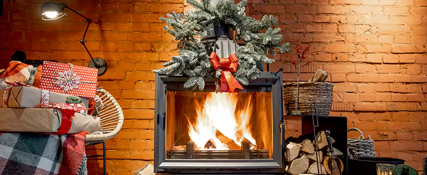 Travis Industries Linear Gas Fireplace Installation in Trotwood, Ohio