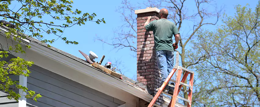 Vinyl and PVC Chimney Flashing Installation in Trotwood, OH
