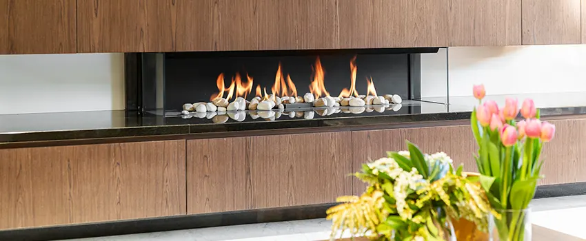 Double-height Fireplace Design Refurbishment in Trotwood, Ohio